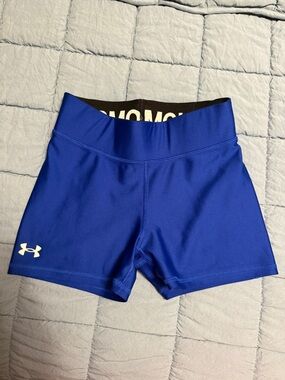 Under Armour Royal Blue Athletic Compression Shorts